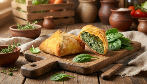 SPINACI/RICOTTA IN CAMICIA 100 GR