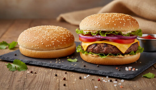 BURGER BUN SESAMO PRET. 24 PZ