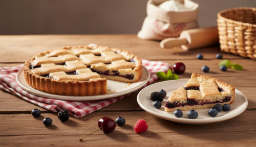 CROSTATA FRUTTI BOSCO VEG.
