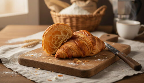 CROISSANT BURRO 75 GR 50 PZ