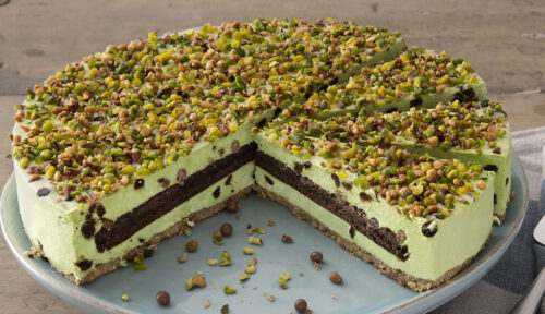 TORTA PISTACCHIO E CIOCCOLATO
